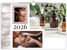 Fotokalendár nástenný mesačný na šírku - Beauty