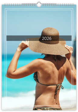 Fotokalendář exklusiv na výšku - Holiday