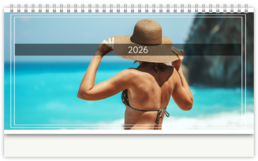 Stolní fotokalendář s vlastními jmény - Holiday