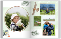 Fotokniha s pevnou väzbou - originálny darček! - Vtáčiky