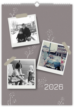 Fotokalendář exklusiv na výšku - Analog