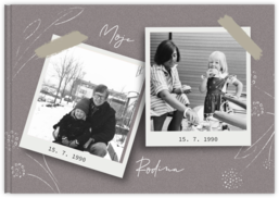 Fotolibro orizzontale con copertina rigida e carta di qualità - Analog