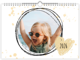 Fotokalendář nástěnný na šířku - Tužka