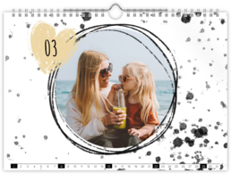 Fotokalendář nástěnný na šířku - Tužka