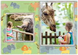 Fotolibro Perfetto: Rilegatura a Spirale - Zoo per bambini