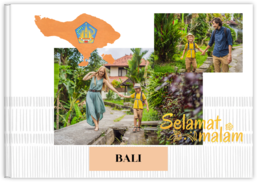Fotolibro orizzontale con copertina rigida e carta di qualità - Bali