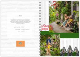 Fotolibro Perfetto: Rilegatura a Spirale - Bali