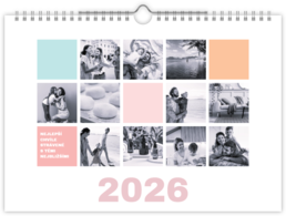 Fotokalendář nástěnný na šířku - Harmonie