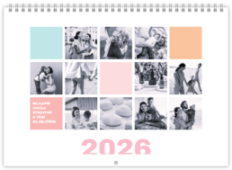 Nástenný plánovací fotokalendar - Harmonie 