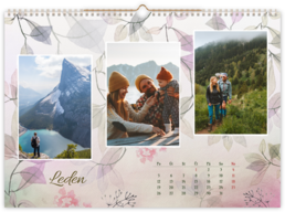 Tlaciarik.sk ART | Fotokalendár na šírku - Listy