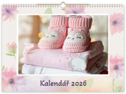 Tlaciarik.sk ART | Fotokalendár na šírku - Jemná astra