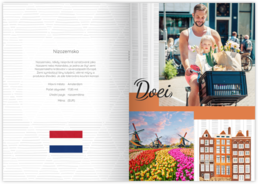 Fotosešit z vlastních fotek| Tiskarik.cz - Nizozemsko