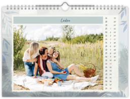 Fotokalendář nástěnný na šířku - Měsíc