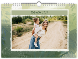 Fotokalendár nástenný mesačný na šírku - Mesiac