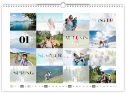 Fotokalendář exklusiv na šířku - Season