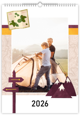 Fotokalendář exklusiv na výšku - Vrstevnice