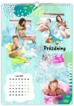 Fotokalendář exklusiv na výšku - Léto abstract