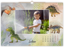 Tlaciarik.sk ART | Fotokalendár na šírku - Dino