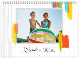 Nástěnný plánovací fotokalendář - Bright Minimalist