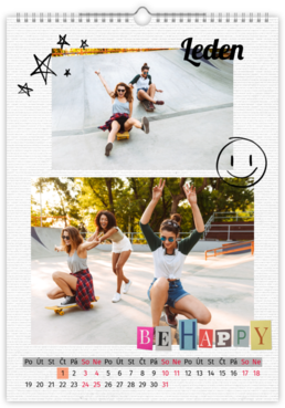 Fotokalendář exklusiv na výšku - Teenagers