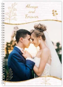 Fotolibro Perfetto: Rilegatura a Spirale - Wedding Pink