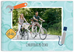 Fotolibro orizzontale con copertina rigida e carta di qualità - Bicicletta