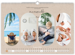 Fotokalendář exklusiv na šířku - Elegance 