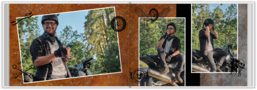 Fotolibro orizzontale con copertina rigida e carta di qualità - Moto