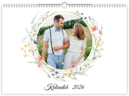 Fotokalendář exklusiv na šířku - Minimalist meadow