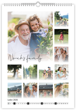 Fotokalendář exklusiv na výšku - Mlha