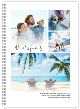 Fotolibro Perfetto: Rilegatura a Spirale - Nebbia