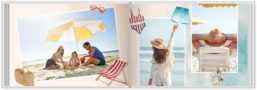 Fotolibro orizzontale con copertina rigida e carta di qualità - Beach