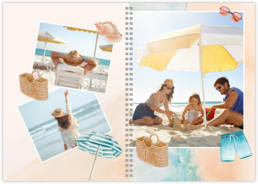 Fotolibro Perfetto: Rilegatura a Spirale - Beach