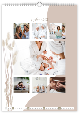 Fotokalendar exkluzív na výšku - Dry Flowers 