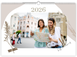 Fotokalendář exklusiv na šířku - Dry Flowers