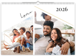 Fotokalendář exklusiv na šířku - Family Home