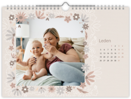 Fotokalendár nástenný mesačný na šírku - Baby Yearbook 