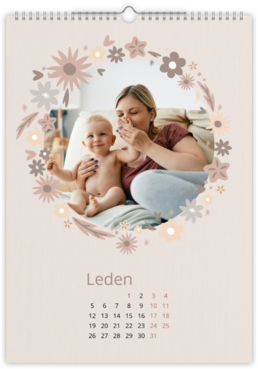 Fotokalendar exkluzív na výšku - Baby Yearbook 