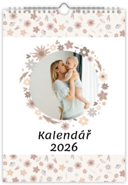 Fotokalendar nástenný mesačný na výšku z fotiek - Baby Yearbook
