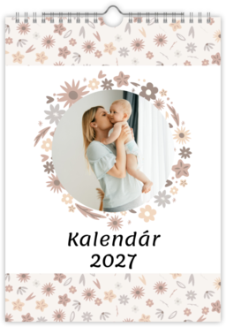 Fotokalendar nástenný mesačný na výšku z fotiek - Baby Yearbook