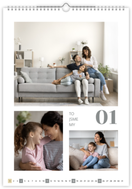 Fotokalendář exklusiv na výšku - To jsme my