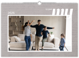 Fotokalendář exklusiv na šířku - To jsme my