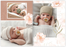 Vychytaná fotokniha - Krúžková - Baby Flower