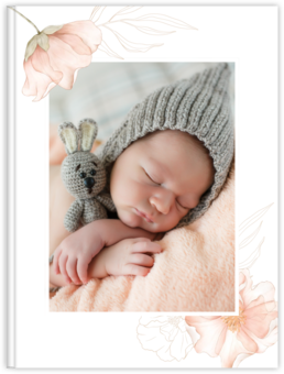 Fotokniha s pevnou vazbou – originální dárek! - Baby Flower