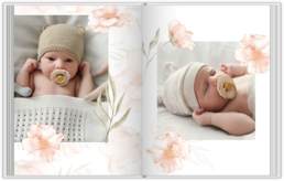 Fotokniha s pevnou vazbou – originální dárek! - Baby Flower