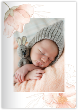 Fotozošit z vlastných fotiek| Tlačiarik.sk - Baby Flower