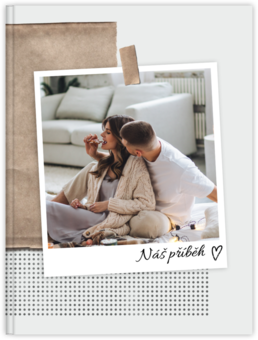 Fotokniha s pevnou väzbou - originálny darček! - Pokrčený papier