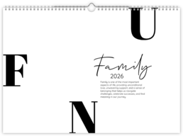 Fotokalendář exklusiv na šířku - Headline