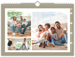 Fotokalendár nástenný mesačný na šírku - Náš rok
