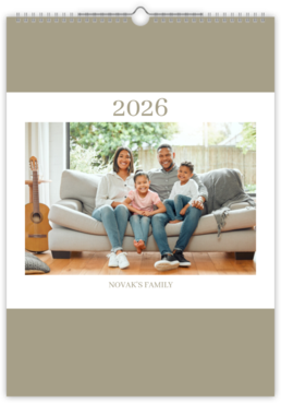 Fotokalendář exklusiv na výšku - Náš rok